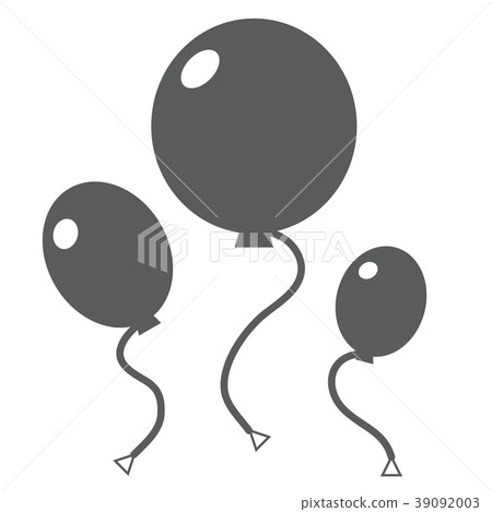 氣球氣球飛行圖圖標 39092003