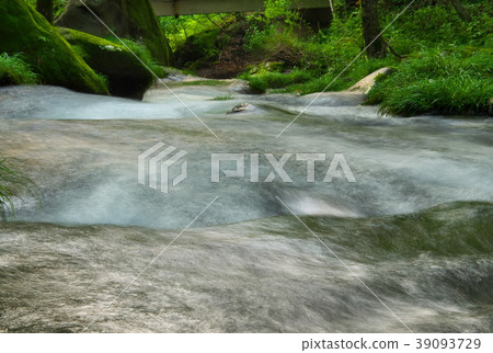 Tateshina Otaki夏季瀑布 39093729