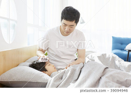 生活,臥室,爸爸,兒子,韓國人 生活,臥室,爸爸,兒子,韓國人 39094946