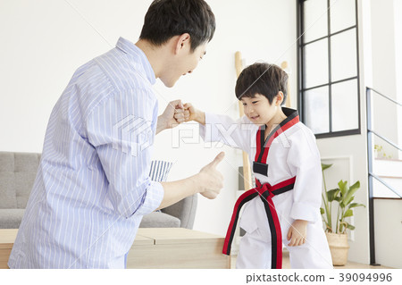 Taekwondo, family, father, son, Korean Taekwondo, family, father, son, Korean 39094996