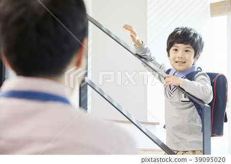 生活，爸爸，兒子，韓國人 39095020