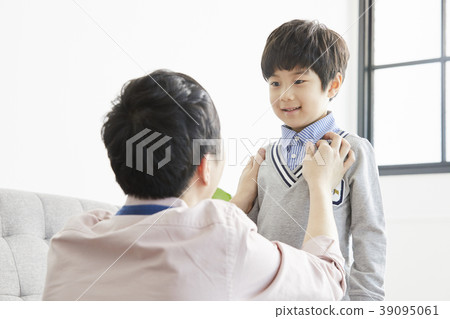 生活，家庭，爸爸，兒子，韓國人 39095061