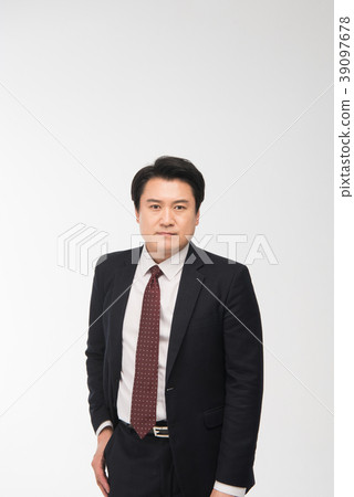 中年，商人，總裁，首席執行官 39097678