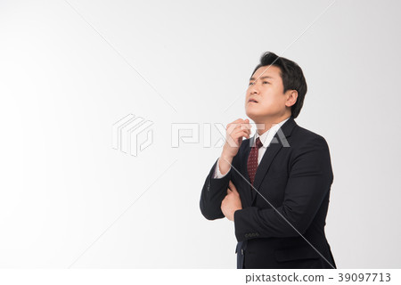 Middle-aged, Businessman, President, CEO 39097713