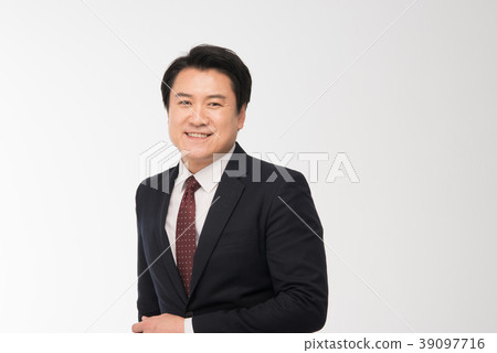 Middle-aged, Businessman, President, CEO 39097716