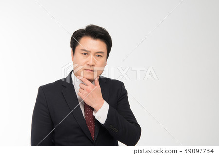Middle-aged, Businessman, President, CEO 39097734
