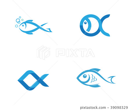 Fish Icon vector illustration 39098329