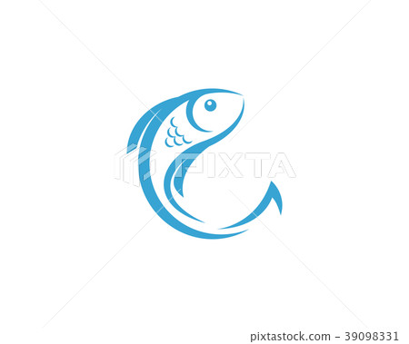 Fish Icon vector illustration 39098331