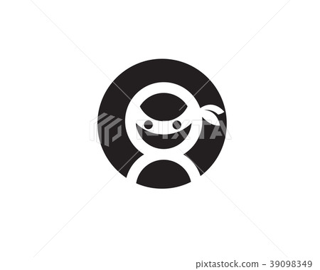 Ninja Icon vector illustration Ninja Icon vector illustration 39098349