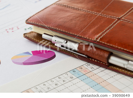 System notebook Schedule book Business item Calendar Calendar used notebook 39098649