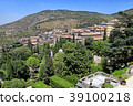 Beautiful landscape in old village, Tuscany, Italy 39100218