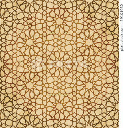 Retro brown Islam seamless geometry background Retro brown Islam seamless geometry background 39101080