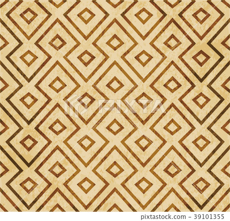 Retro brown Islam seamless geometry background 39101355