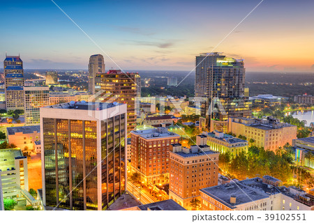 Orlando, Florida, USA Cityscape 39102551
