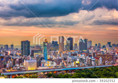 Osaka, Japan Skyline 39102552