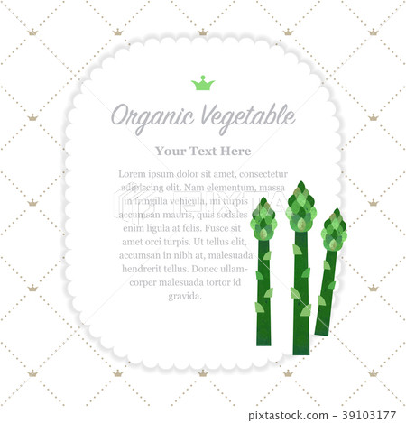 Colorful watercolor nature organic vegetable memo 39103177