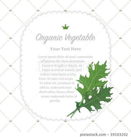 Colorful watercolor nature organic vegetable memo Colorful watercolor nature organic vegetable memo 39103202