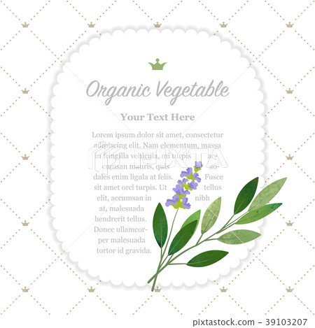 Colorful watercolor nature organic vegetable memo Colorful watercolor nature organic vegetable memo 39103207