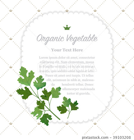 Colorful watercolor nature organic vegetable memo Colorful watercolor nature organic vegetable memo 39103208