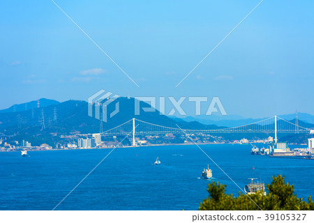 早春藍天(Kanmon海峽) 早春藍天(Kanmon海峽) 39105327