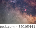 火星和土星在銀河系中 39105441