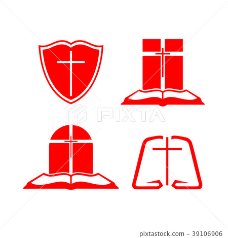 Set of church logos 39106906
