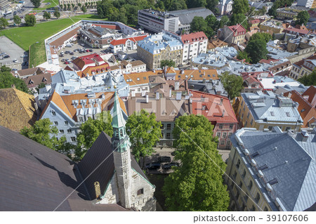 Old Town of Estonia, the capital city of Estonia Old Town of Estonia, the capital city of Estonia 39107606