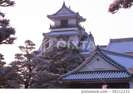 高知城堡與雪 39112231