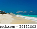 Cancun beach and resort hotel town 39112802