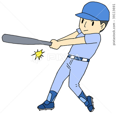 Baseball boy left batter 39113691