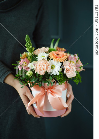 nice bouquet in the hands nice bouquet in the hands 39113793