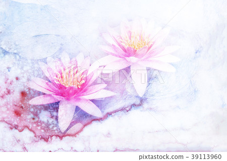 Flower watercolor illustration. Flower watercolor illustration. 39113960
