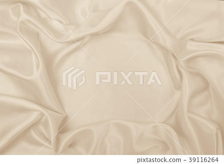 Smooth elegant golden silk or satin luxury cloth Smooth elegant golden silk or satin luxury cloth 39116264