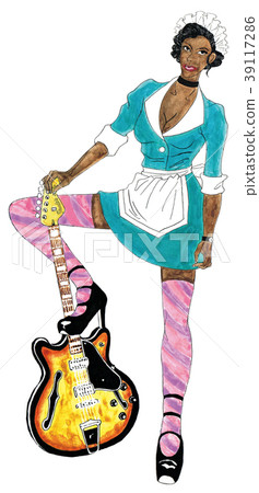 吉他女人 39117286