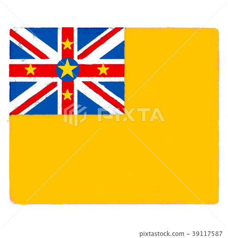 國旗手繪紐埃 39117587