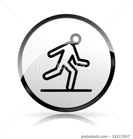 run icon on white background run icon on white background 39117607