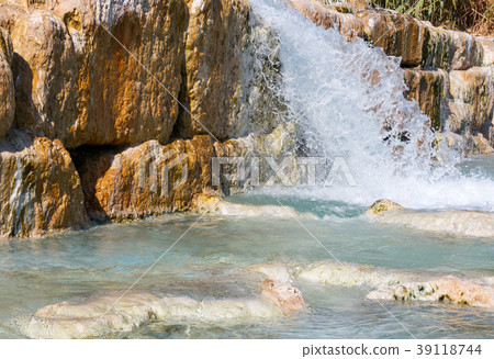 Natural spa Saturnia thermal baths, Italy 39118744