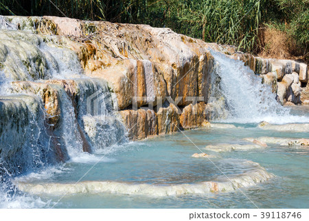 Natural spa Saturnia thermal baths, Italy 39118746