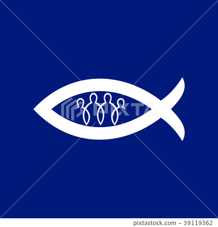 Church logo. Christian fellowship icon 39119362
