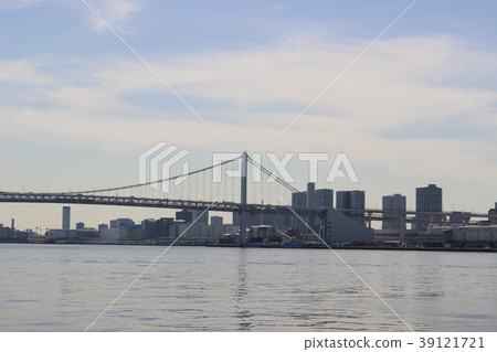 Harumi Pier from Rainbow Bridge Harumi Pier from Rainbow Bridge 39121721
