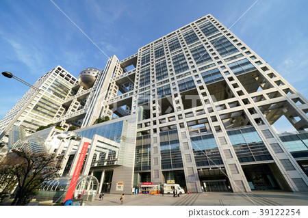 東京都市風景在日本富士電視台 39122254