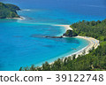 Okinawa Prefecture Zamami Island Old Zamami beach distant view 39122748