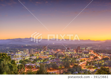 Ashville, North Carolina, USA Skyline 39123661
