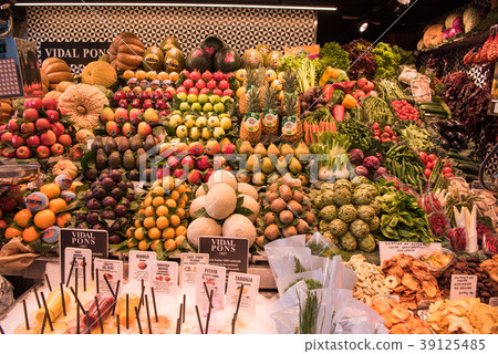 Barcelona Boqueria Market (San Josep Market) Barcelona Boqueria Market (San Josep Market) 39125485