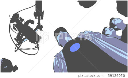 Illustration of group of young people at concert Illustration of group of young people at concert 39126050