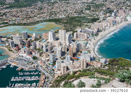 Coastline of Mediterranean Resort Calpe 39127610