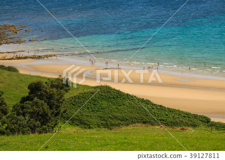 beach of San Vicente de la Barquera beach of San Vicente de la Barquera 39127811