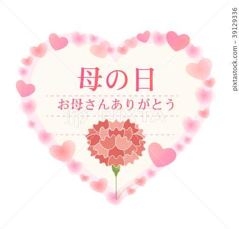 康乃馨母親節花圖標 康乃馨母親節花圖標 39129336