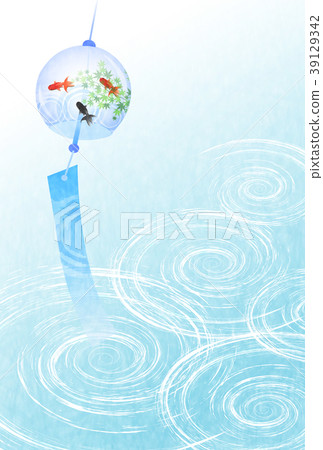 夏天金魚水背景 夏天金魚水背景 39129342