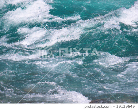 水流（Naga River-Gifu Prefecture Gujo City Minami Town） 39129649